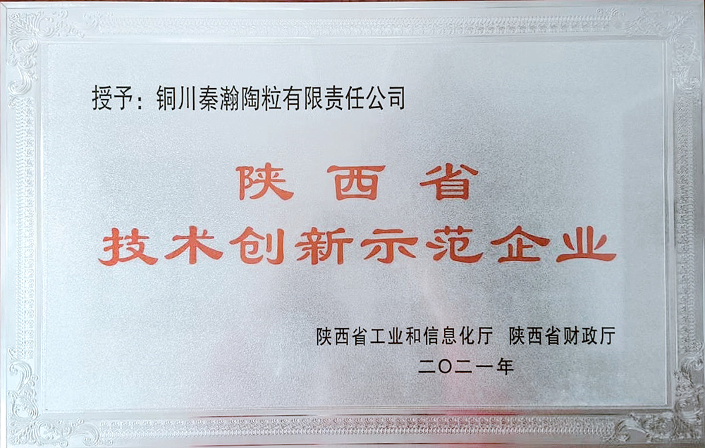 陕西省技术创新示范企业